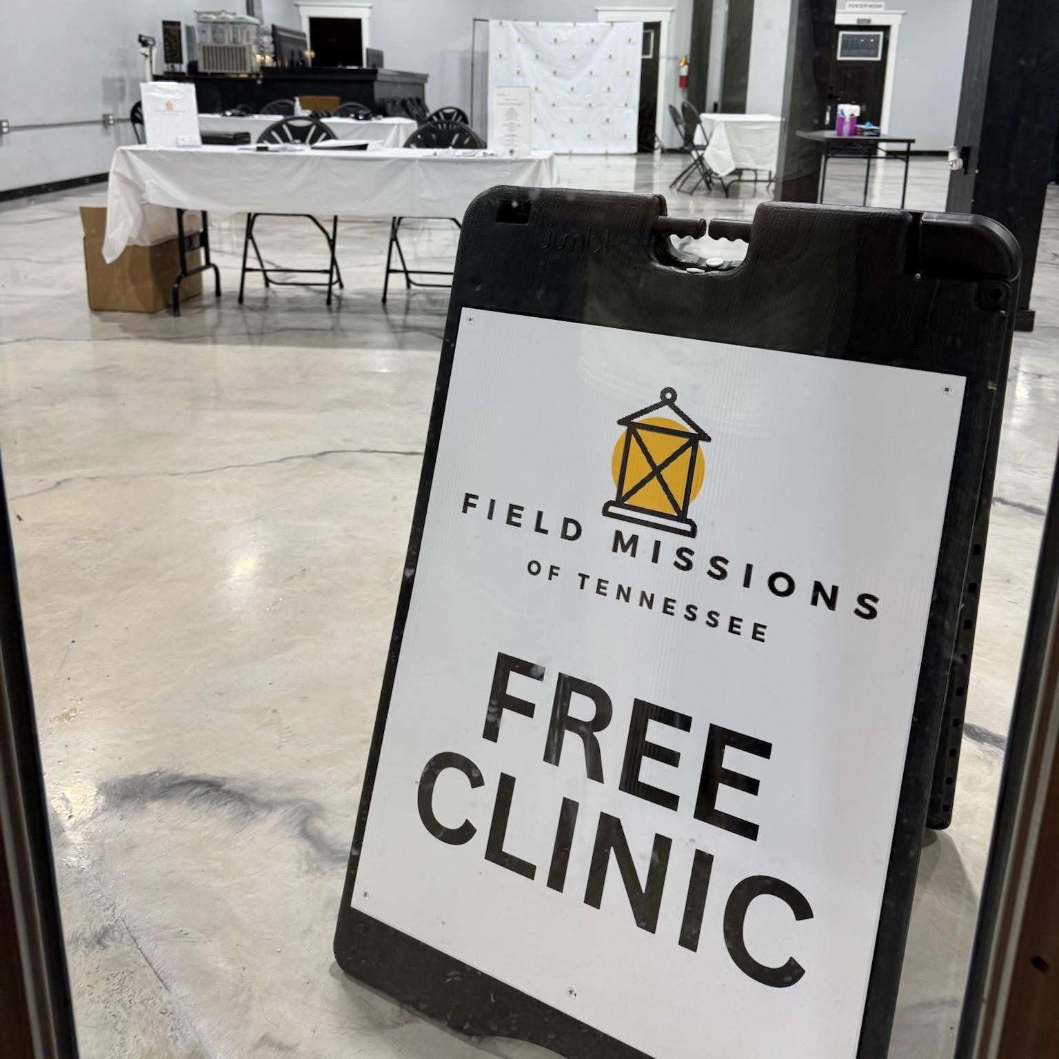 Blood work table clinic